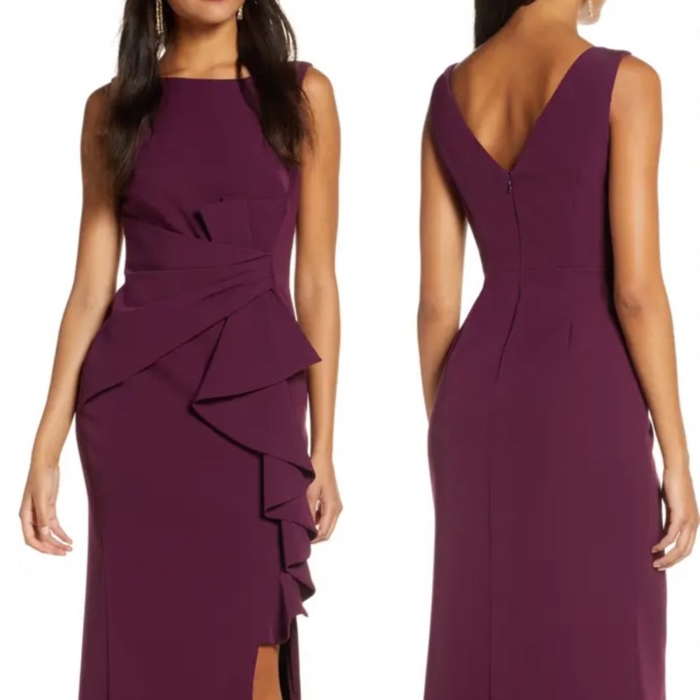 Eliza J Ruffle Dress